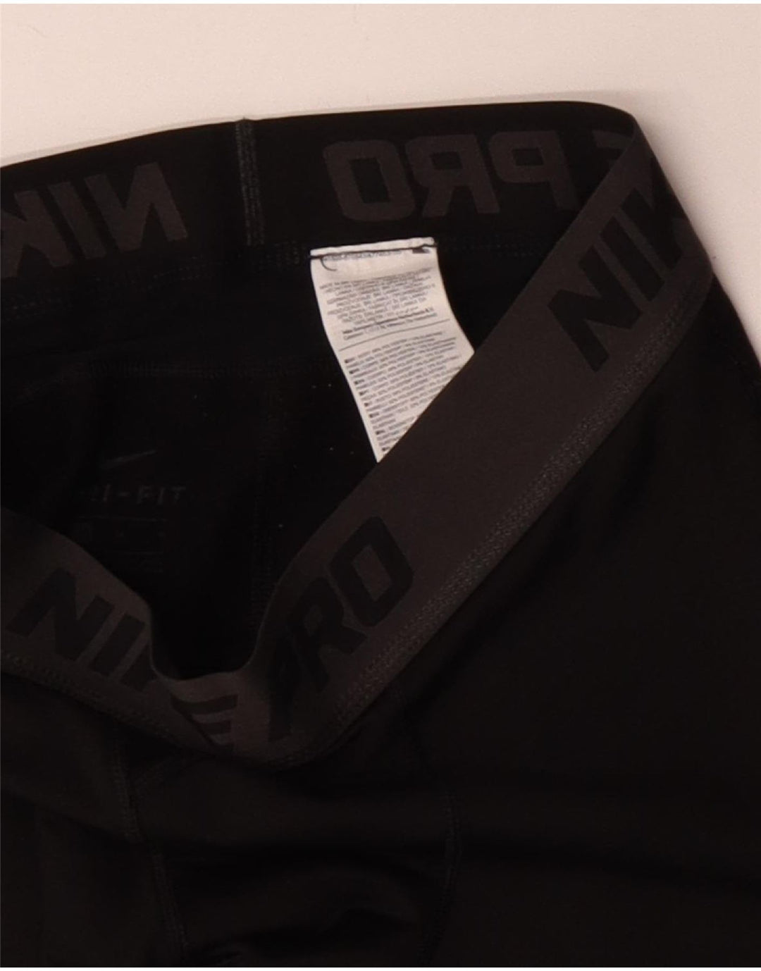Nike Herren-Leggings, mittelgroß, schwarzes Polyester