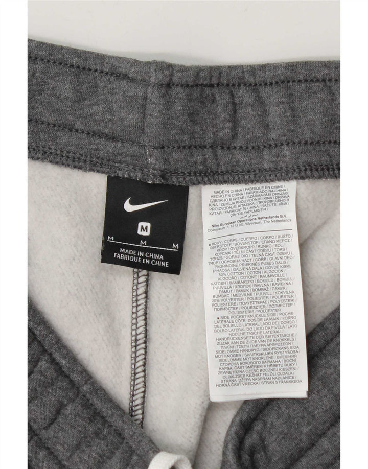 Nike Herren-Sportshorts aus mittelgrau gefleckter Baumwolle