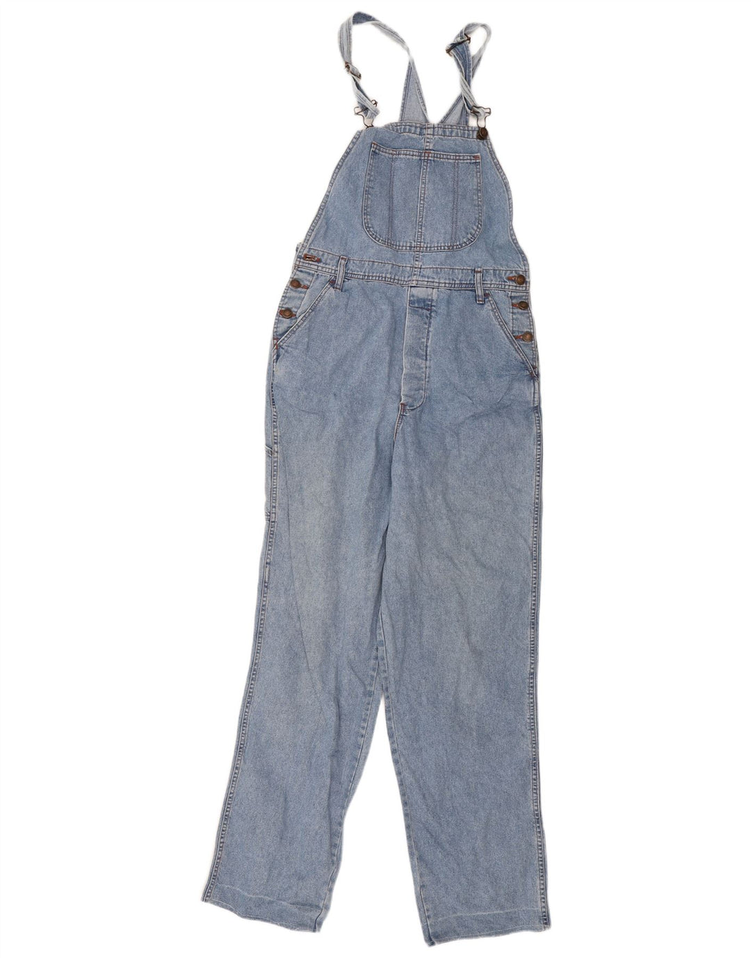 Cargo-Latzhose für Damen mit Reißverschluss, W36, L29, Blau