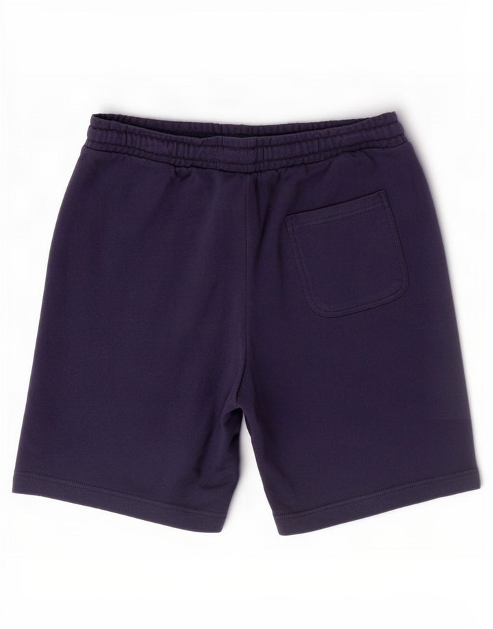 Lyle & Scott Herren-Sportshorts aus mittelblauer Baumwolle in Marineblau