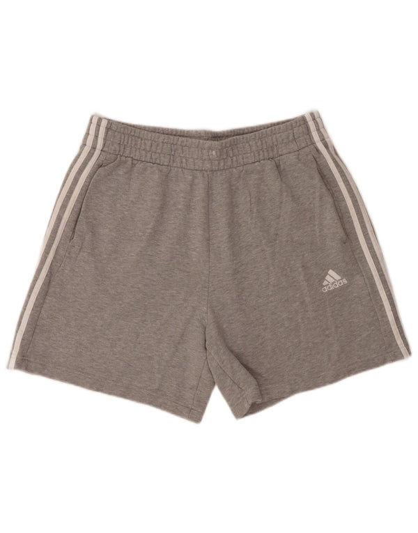 Adidas Herren Sport Shorts XL Grau Baumwolle