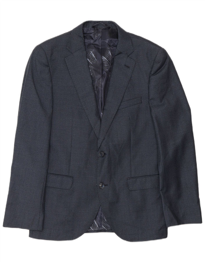 French Connection Herren-Blazer mit 2 Knöpfen, EU 48, mittleres Marineblau