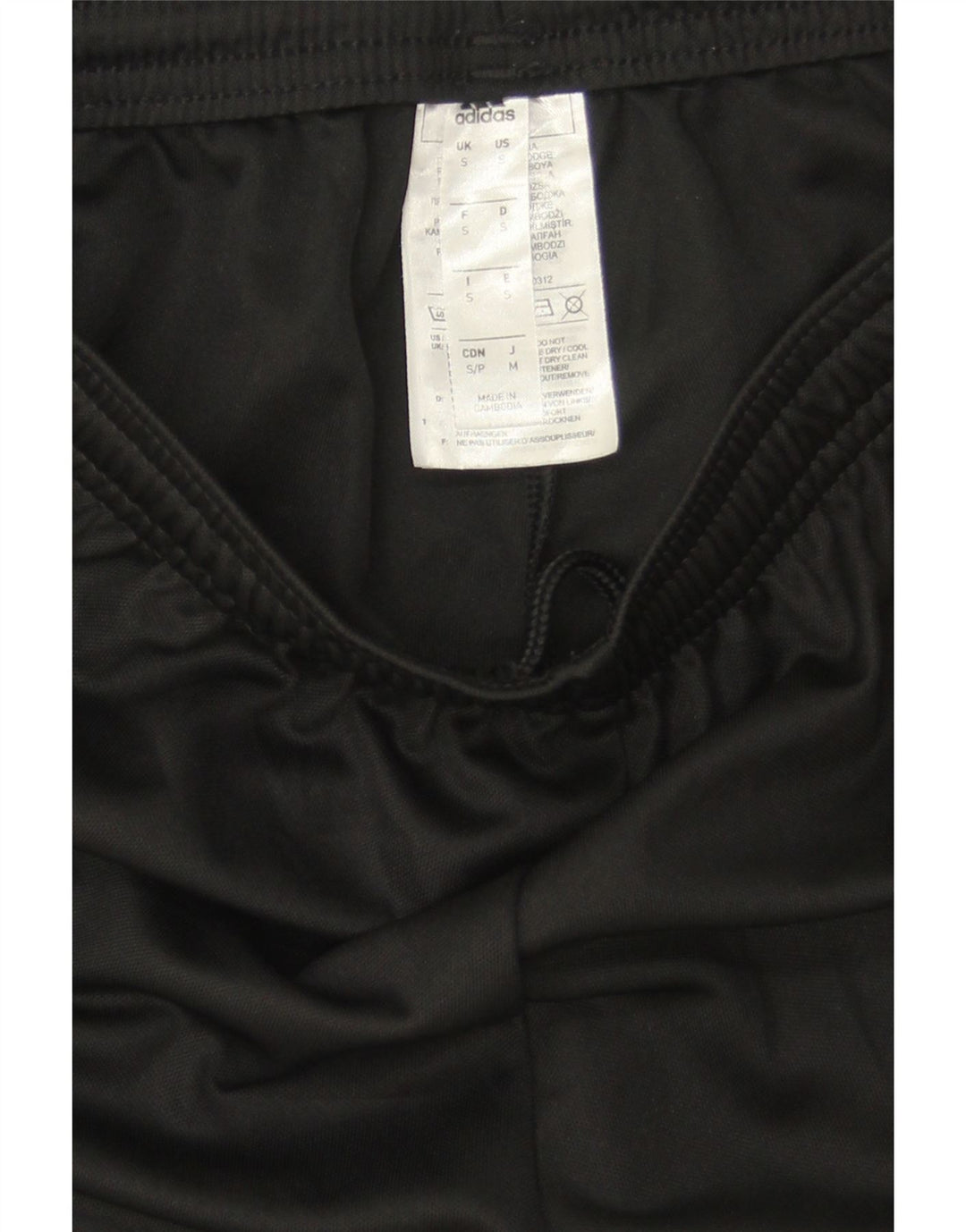 ADIDAS Damen Aeroready Sport Shorts UK 8 Small Schwarz Polyester