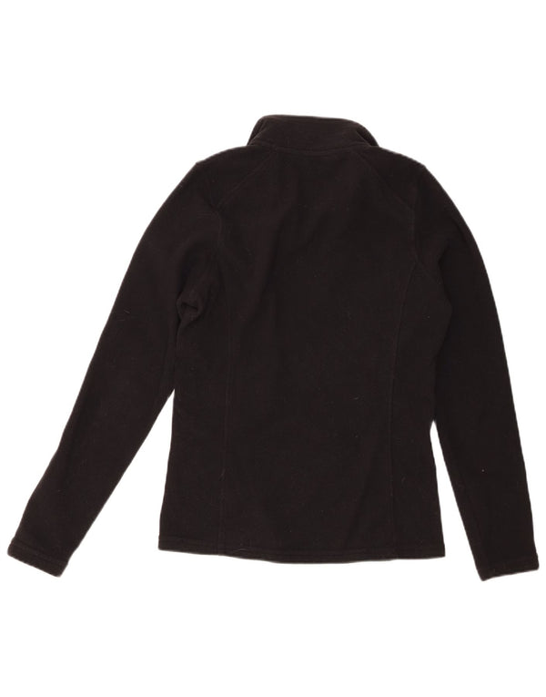 The North Face Damen-Fleecepullover mit Reißverschluss am Hals, UK 6, XS, Schwarz, Polyester