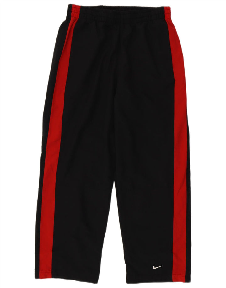 Nike Herren-Trainingshose, groß, schwarzes Farbblock-Polyester
