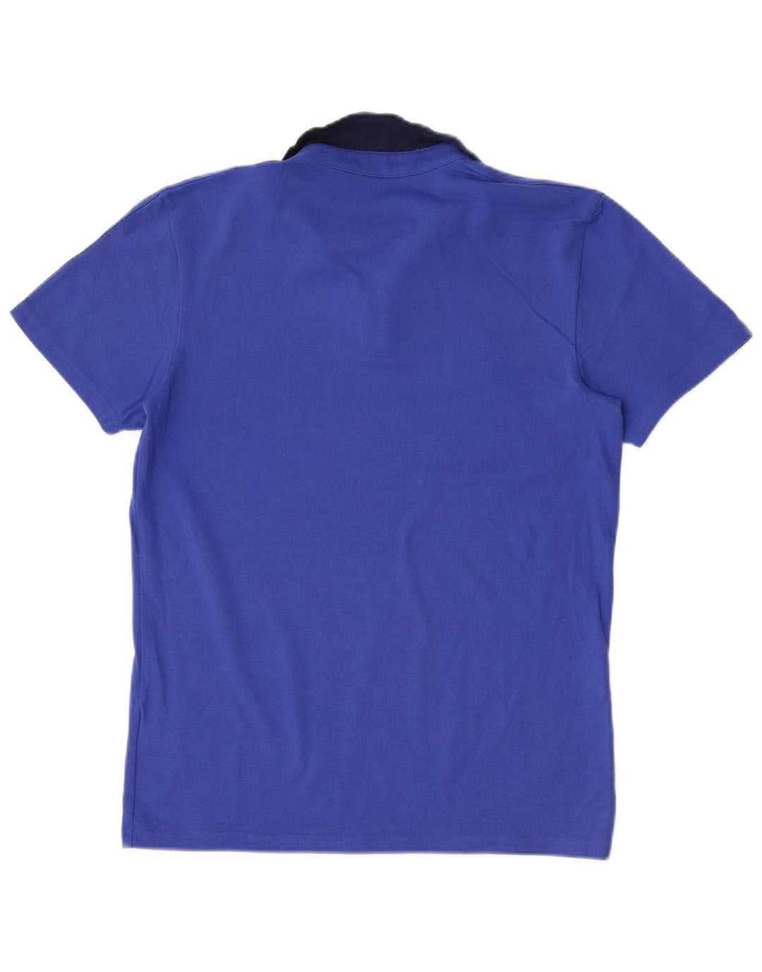 Adidas Herren Climalite Poloshirt Mittelblaue Colourblock-Baumwolle