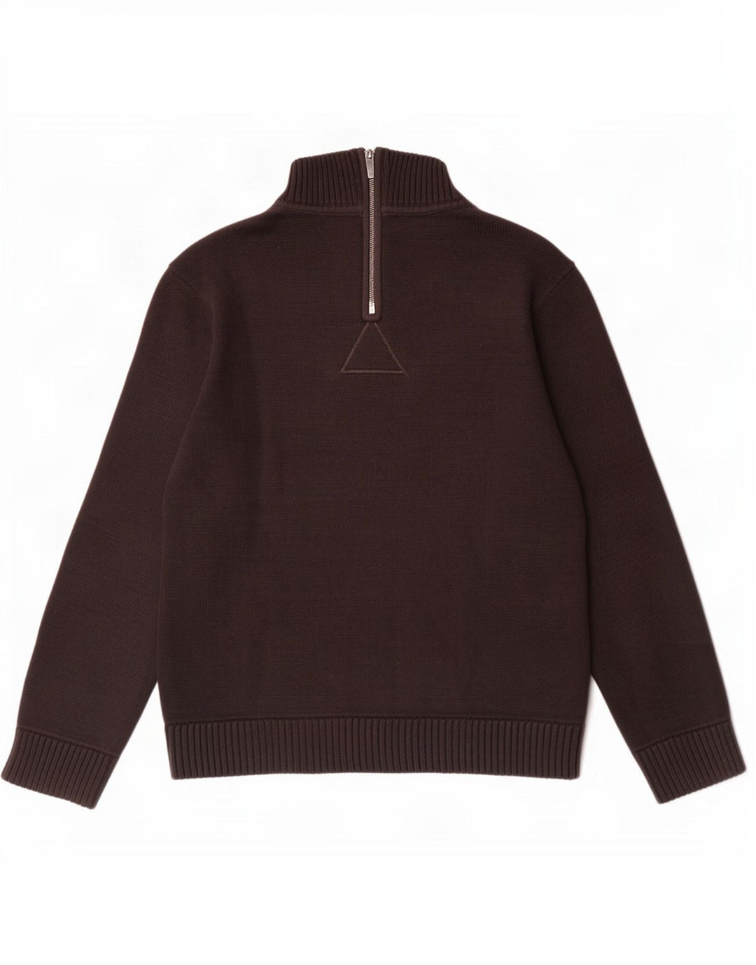 Tommy Hilfiger Herren-Pullover mit Reißverschluss am Hals, Größe L, Schwarz