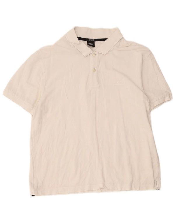 Hugo Boss Herren Regular Fit Poloshirt XL Weiß