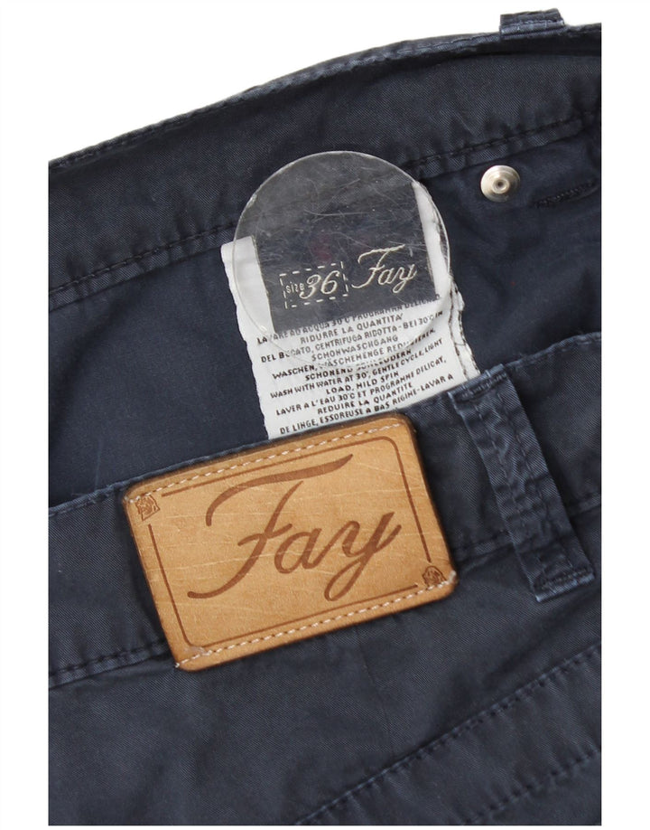 Fay Herren-Freizeitshorts, W36, groß, marineblau, Baumwolle