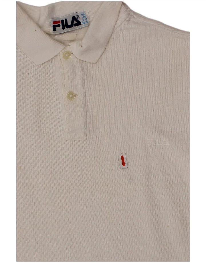 FILA Poloshirt für Jungen, 13–14 Jahre, Weiß