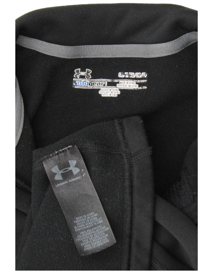 Under Armour Herren Cold Gear Sweatshirt mit Reißverschluss, Größe S, Schwarz