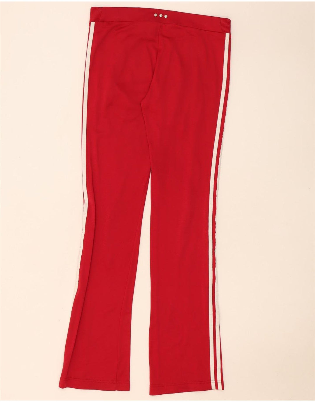 Adidas Damen-Trainingshose, UK 12, mittelrot, Polyamid