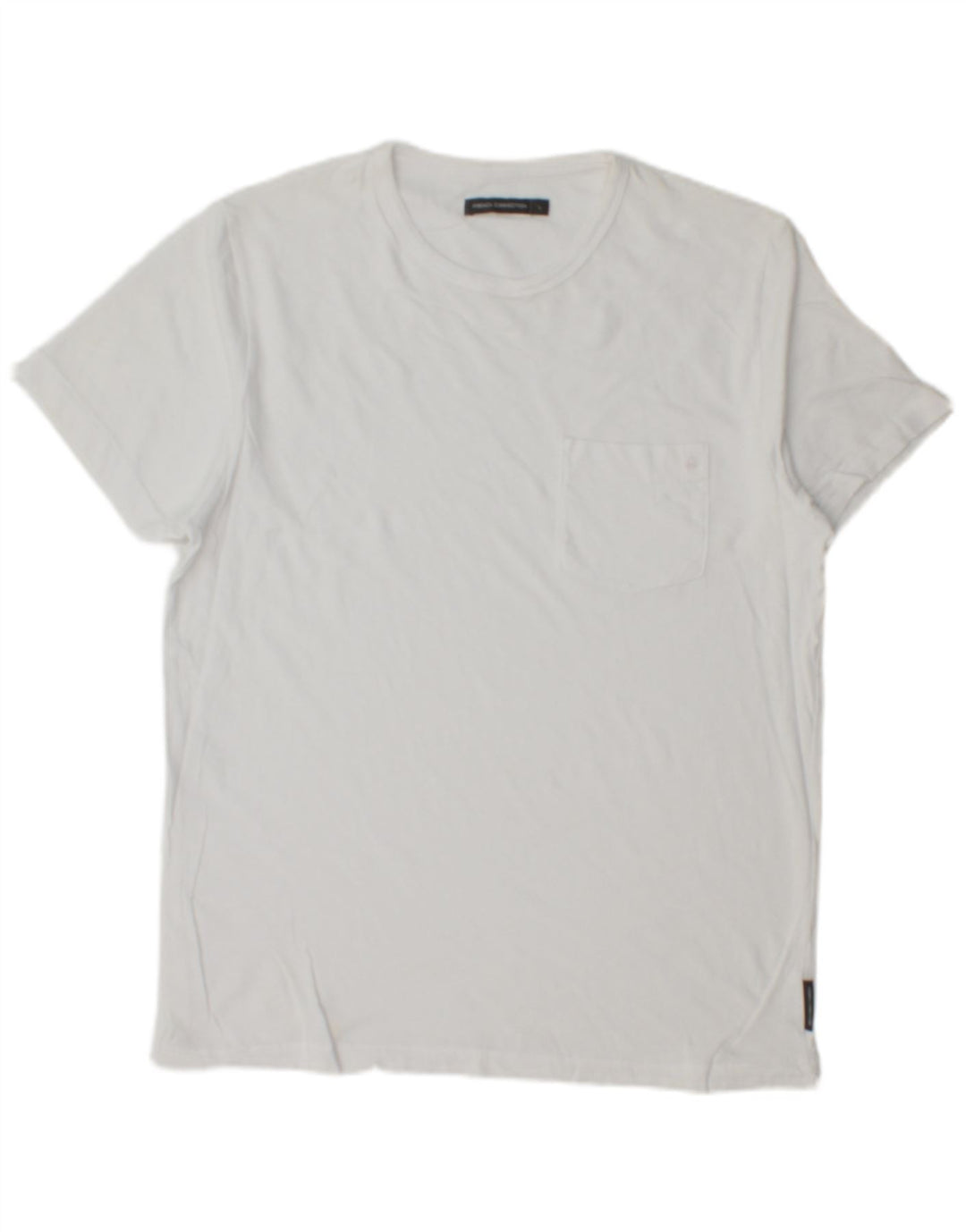 FRENCH CONNECTION Herren T-Shirt Top Large Weiß