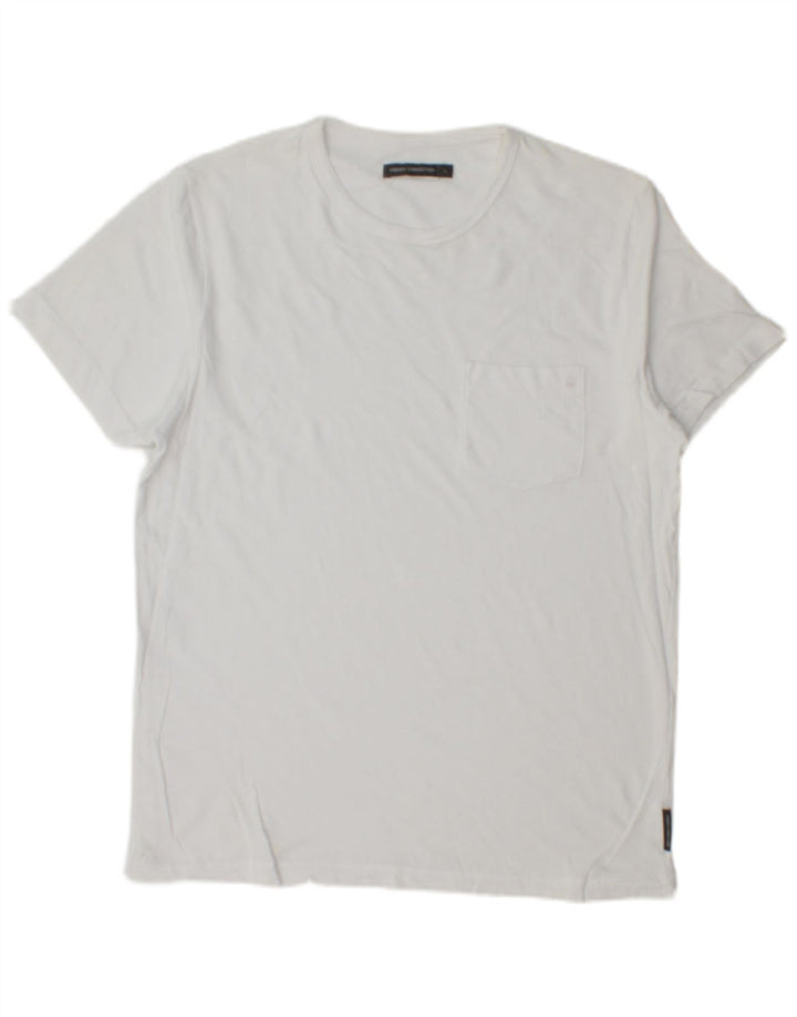 FRENCH CONNECTION Herren T-Shirt Top Large Weiß