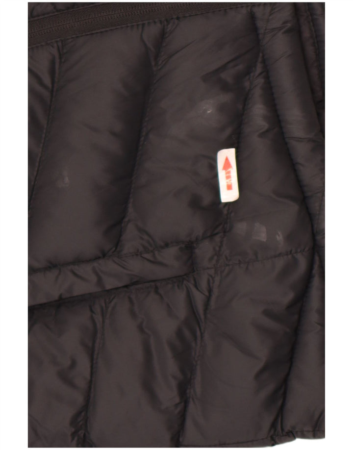 Mountain Warehouse Wattierte Damenjacke mit Kapuze, UK 6, XS, Schwarz, Polyester