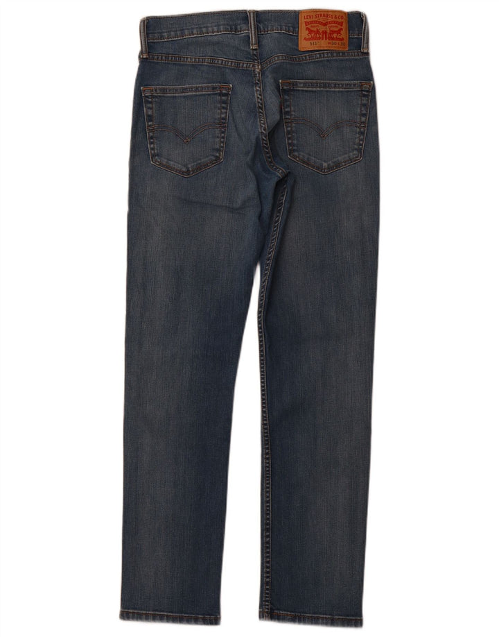 Levi's Herren 511 Slim Jeans W30 L30 Blaue Baumwolle