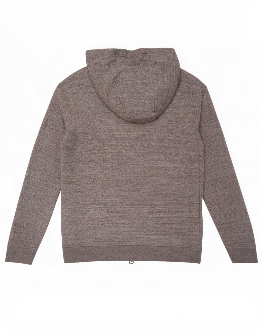Jack Wills Herren-Kapuzenpullover mit Reißverschluss, mittelgrau gesprenkelte Baumwolle