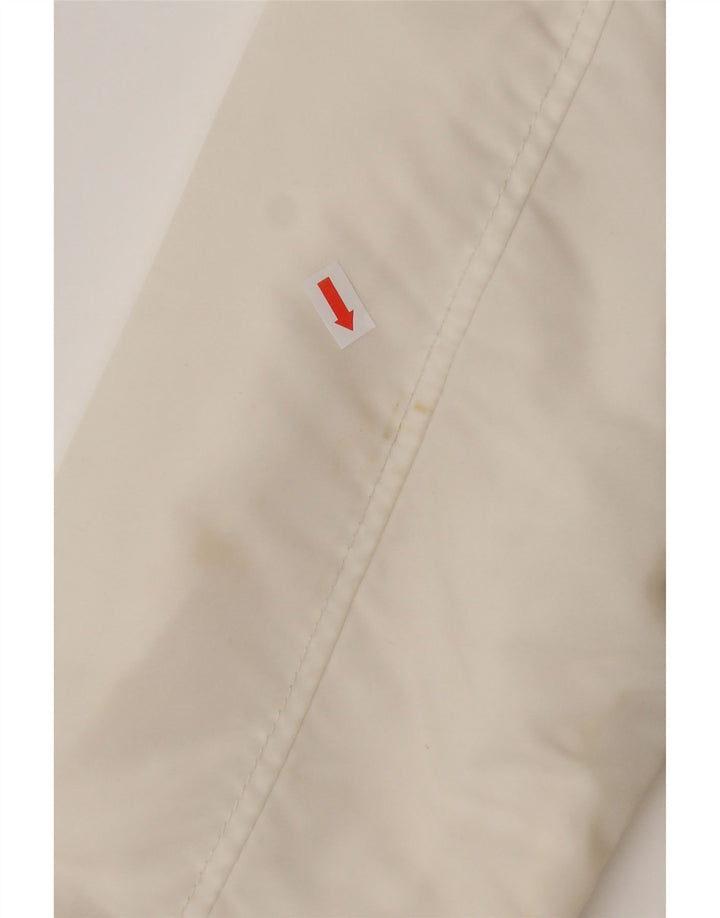 BLAUER Womens Sherpa Jacket UK 14 Medium White Polyamide Vintage Blauer and Second-Hand Blauer from Messina Hembry 