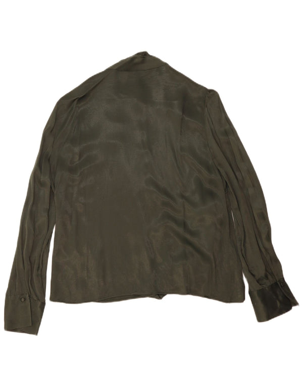 Zara Damen Hemdbluse UK 18 XL Grün