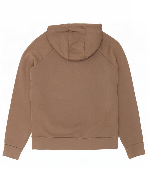 Nike Herren Kapuzenpullover, klein, braune Baumwolle