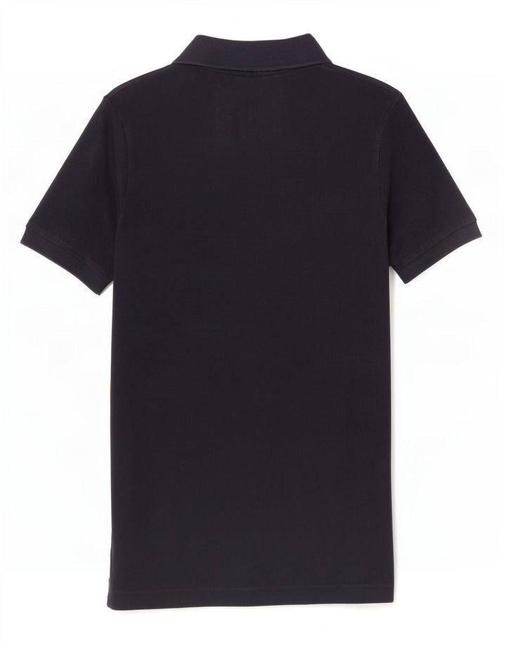 Superdry Herren-Rugby-Poloshirt aus Baumwolle in mittlerer Marineblau-Optik mit Grafik