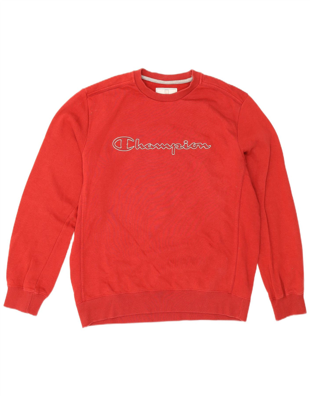 Champion Herren-Sweatshirt mit Grafik, groß, aus roter Baumwolle