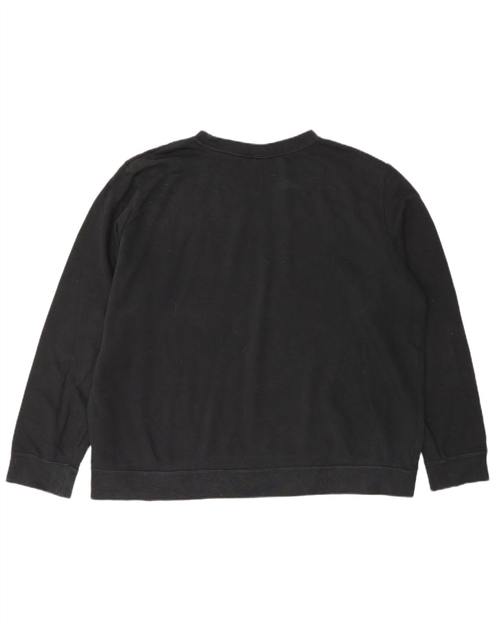 Nike Damen-Sweatshirt in Übergröße, Größe UK 18, XL, Schwarz, Baumwolle