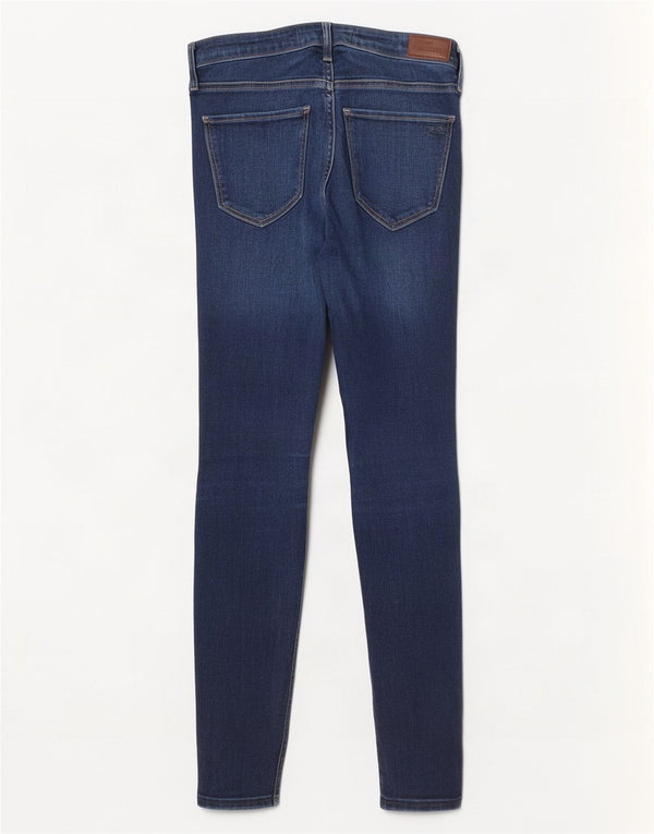 Hollister Damen High Rise Super Skinny Jeans US 5 Small W27 L26 Blau