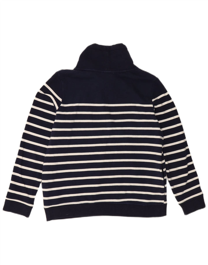 JOULES Damen-Sweatshirt in Übergröße, Gr. 10, Größe S, Marineblau, gestreift