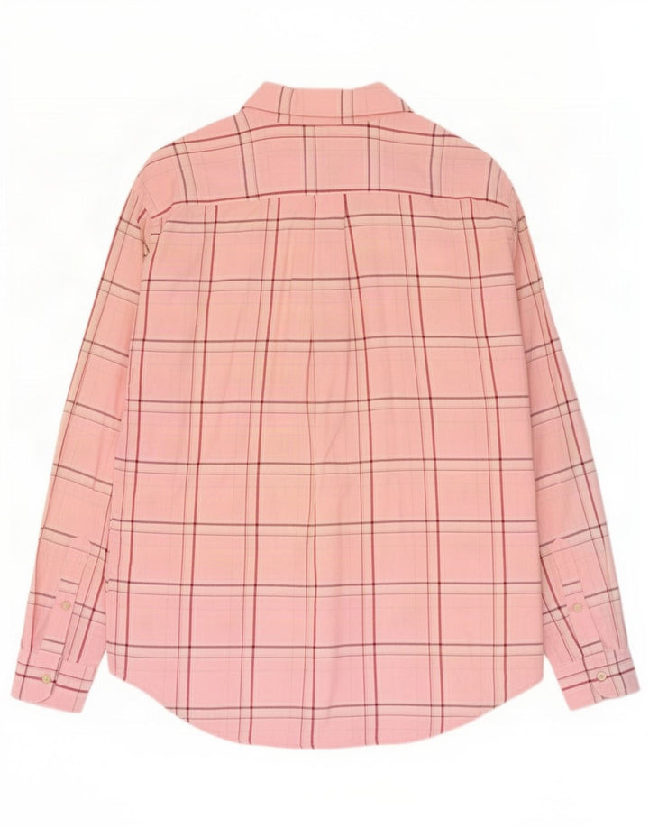 Murphy & Nye Herrenhemd, groß, rosa kariert