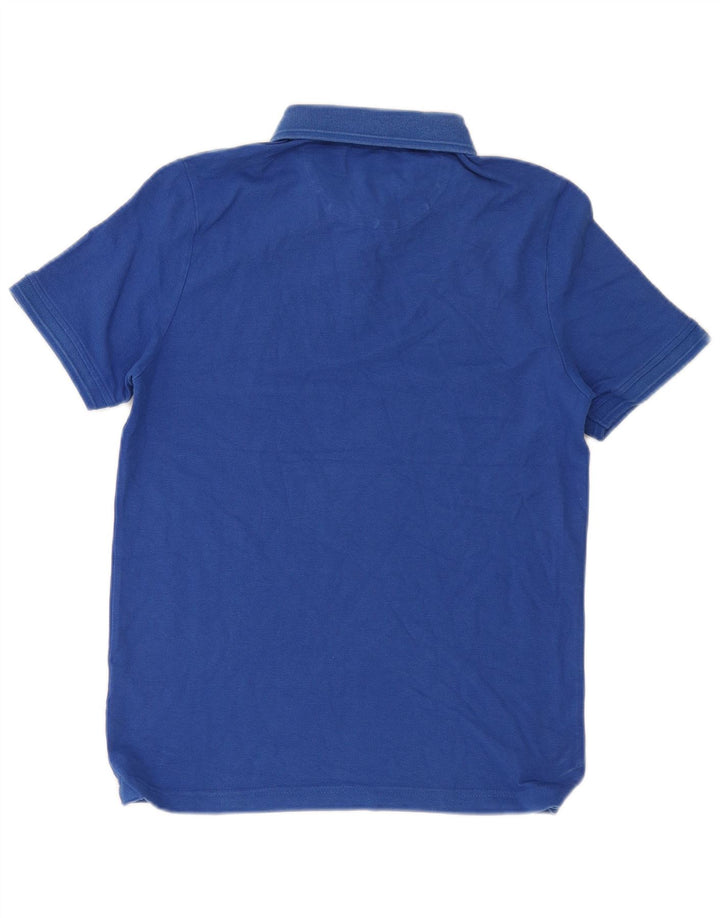 Penguin Herren-Poloshirt aus mittelblauer Baumwolle