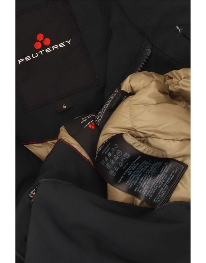 PEUTEREY Herren wattierte Jacke UK 36 Small Marineblau Polyester