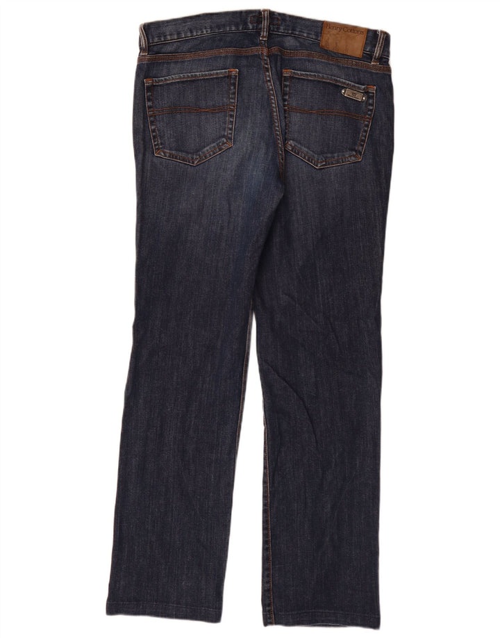 Henry Cottons Herren Straight Jeans W36 L32 Blaue Baumwolle