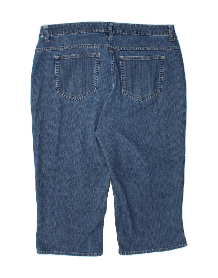 LEE Womens Riders Capri Jeans W38 L19 Blue Vintage Lee and Second-Hand Lee from Messina Hembry 