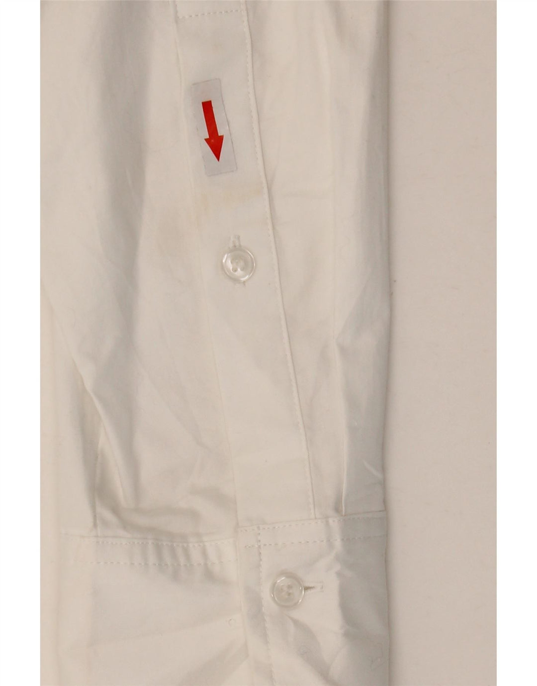 ZARA Damen Crop-Oversize-Hemd UK 6 XS Weiße Baumwolle