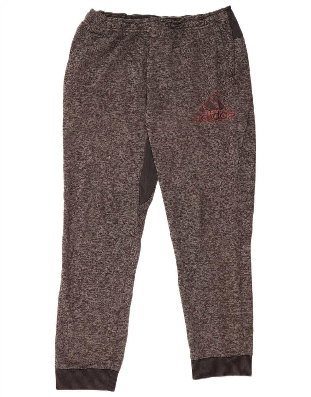 Adidas Herren-Trainingshose, Jogginghose, Größe L, grau gefleckt