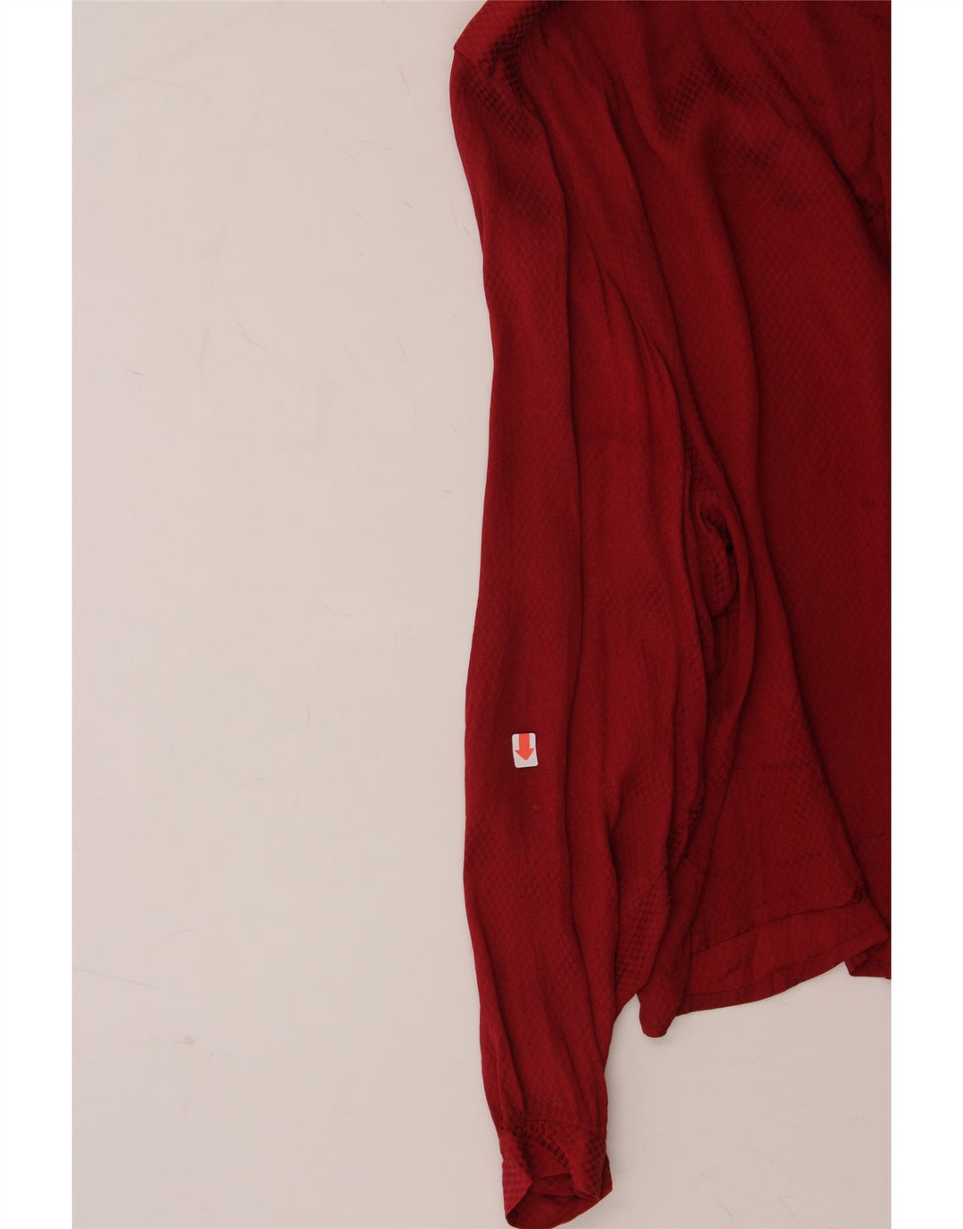 VINTAGE Womens Shirt Blouse IT 48 XL Red Geometric Vintage Vintage and Second-Hand Vintage from Messina Hembry 