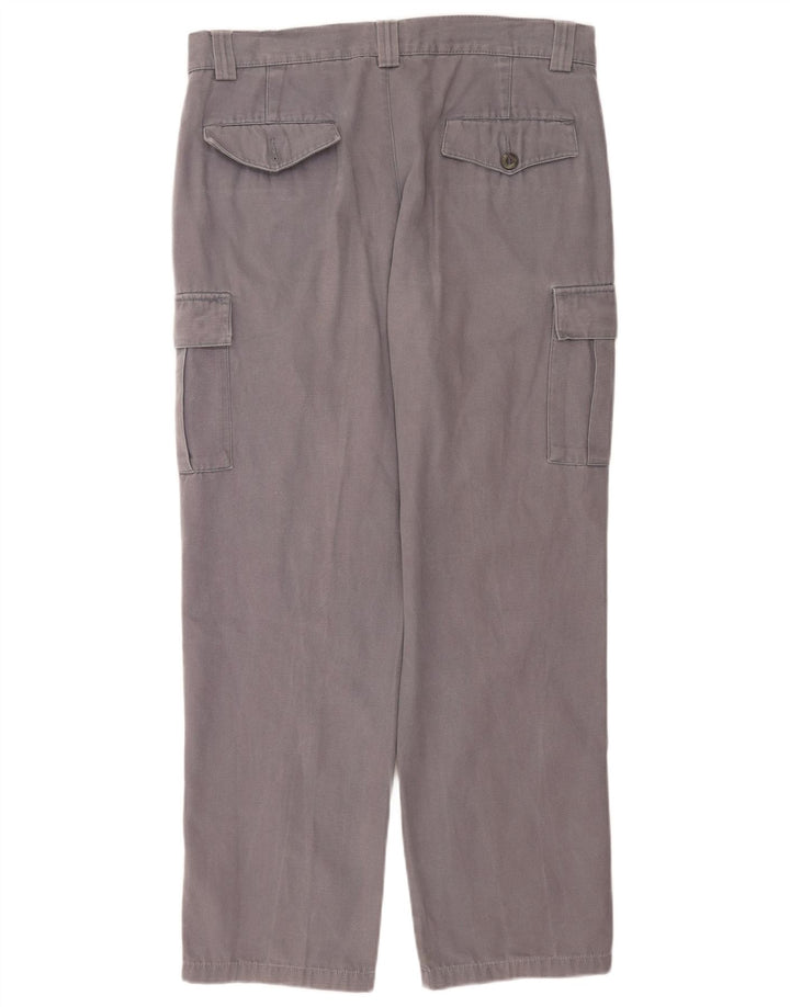 Rifle Gerade Herren-Cargohose W36 L34 Graue Baumwolle