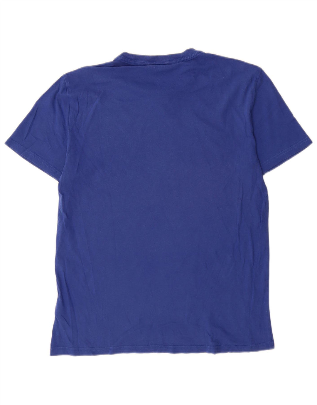 Calvin Klein Jeans Herren-T-Shirt mit Grafik, mittelblaue Baumwolle