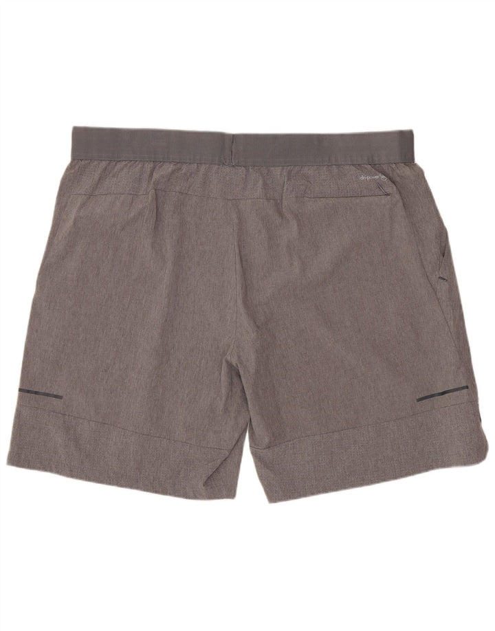RUSSELL ATHLETIC Herren Dri-Power Sport Shorts XL Grau Polyester