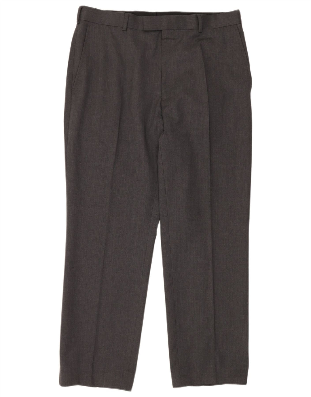 Ted Baker Herren-Stretch-Anzug mit 2 Knöpfen, 2-teilig, UK 42, XL, W36, L30, graue Wolle