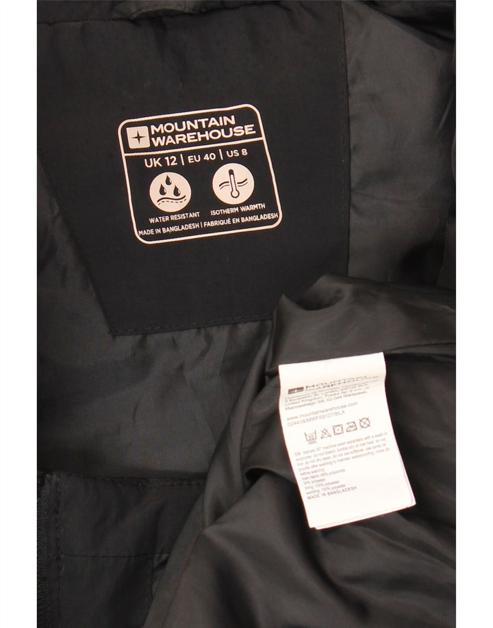 MOUNTAIN WAREHOUSE Damen Wattierte Weste UK 12 Medium Schwarz Polyamid