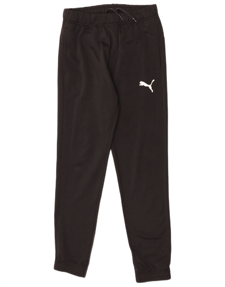 Puma Herren-Trainingshose, Jogginghose, Größe S, Schwarz, Polyester