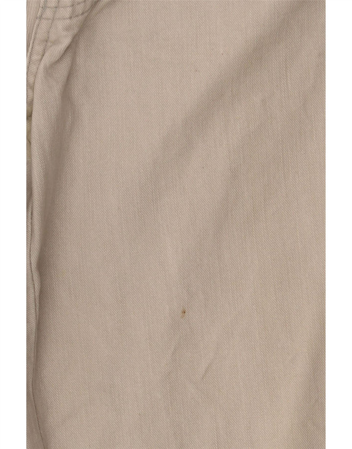 Armani Damen Tapered Jeans W27 L26 Graue Baumwolle