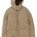 Invicta Herren-Jacke mit Kapuze, gepolstert, UK 40, Größe L, Beige, Polyamid