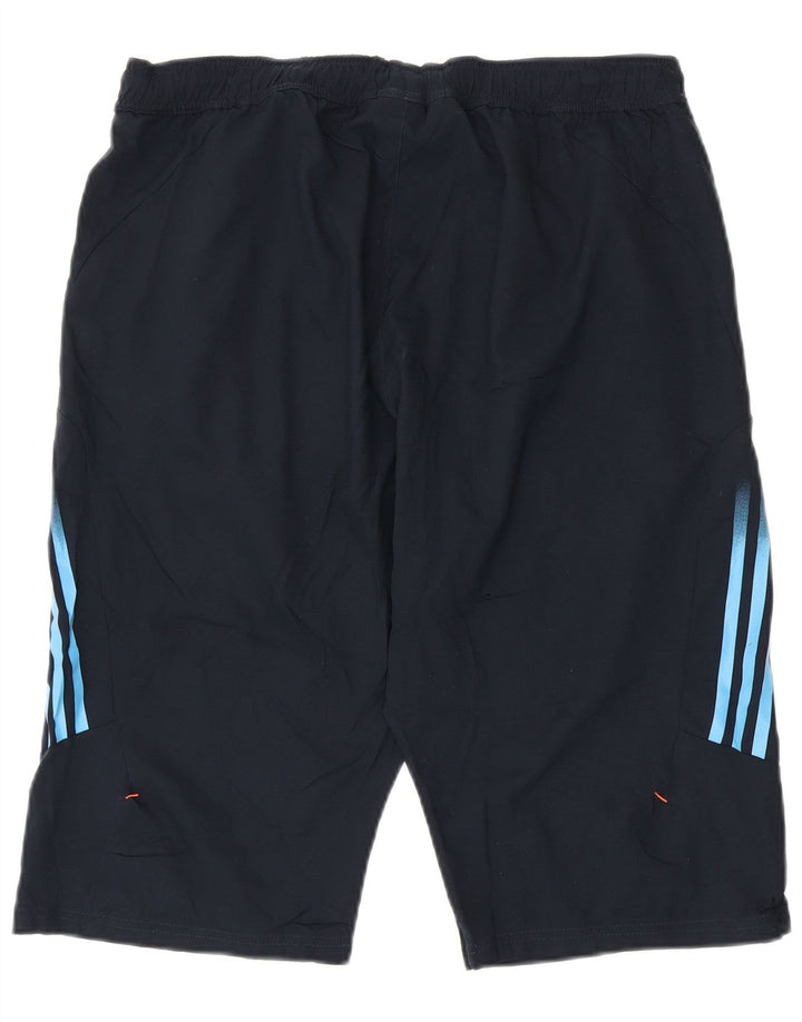 Adidas Herren-Sportshorts, groß, marineblau, Polyester