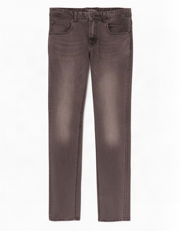 Superdry Herren Corporal Slim Jeans W32 L34 Graue Baumwolle