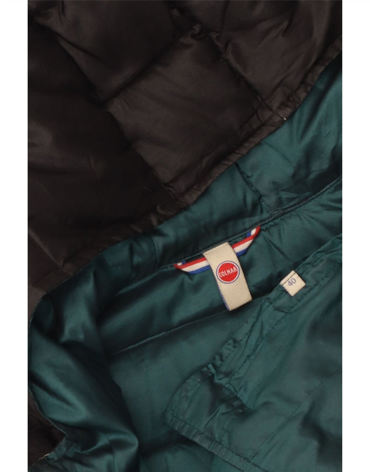 Colmar Damen Übergroße wattierte Kapuzenjacke IT 40 XS Schwarz