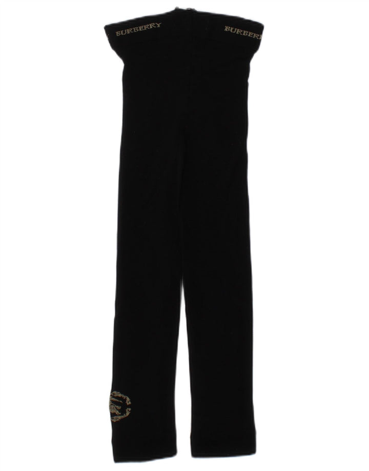 Burberry Mädchen-Leggings mit Grafik, 7–8 Jahre, Schwarz