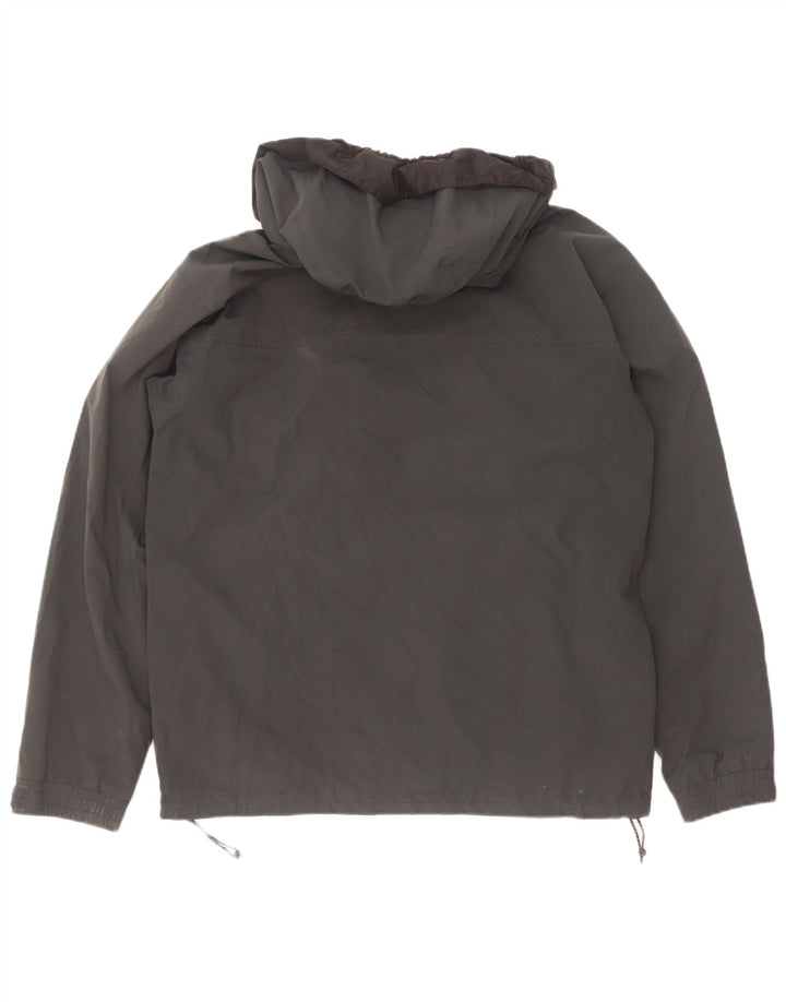 Sprayway Herren-Regenjacke mit Kapuze, UK 38, mittelgraues Polyester